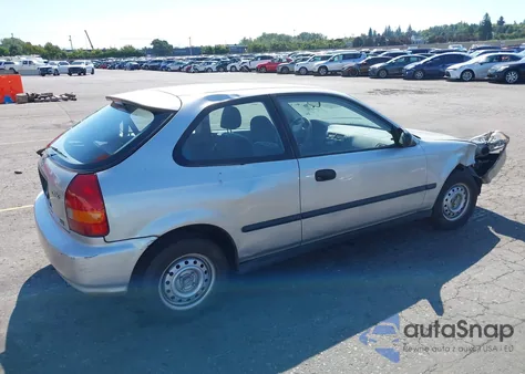 1996 Honda Civic Dx z USA, uszkodzony, nr VIN 2HGEJ6346TH104319